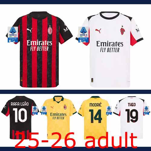 AC Milan 25/26 Jersey - Supplier View