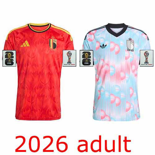 Belgium 2026 World Cup Jersey - Supplier View