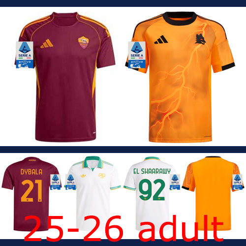 AS Roma 25/26 Jersey - Supplier View