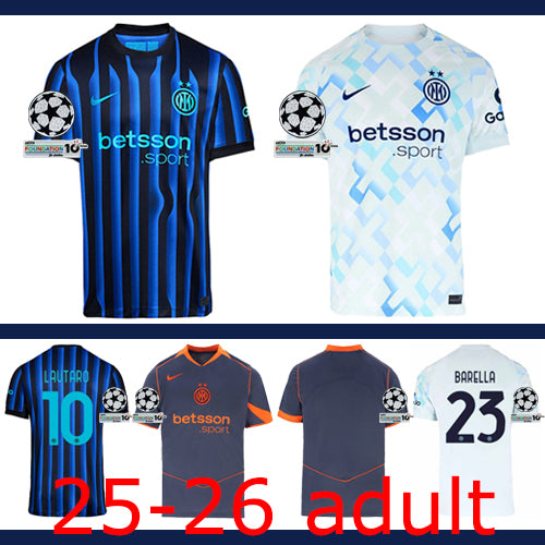 Inter Milan 25/26 Jersey - Supplier View