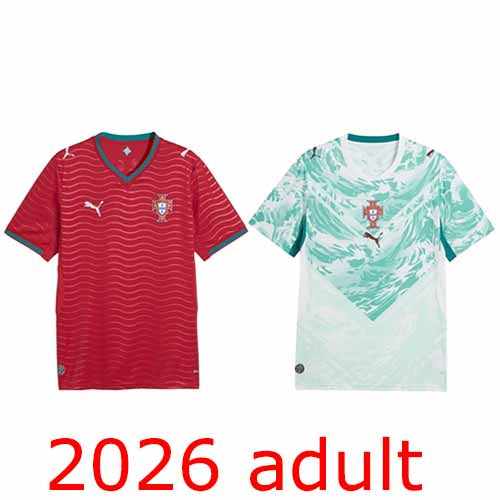 Portugal 2026 World Cup Jersey - Supplier View
