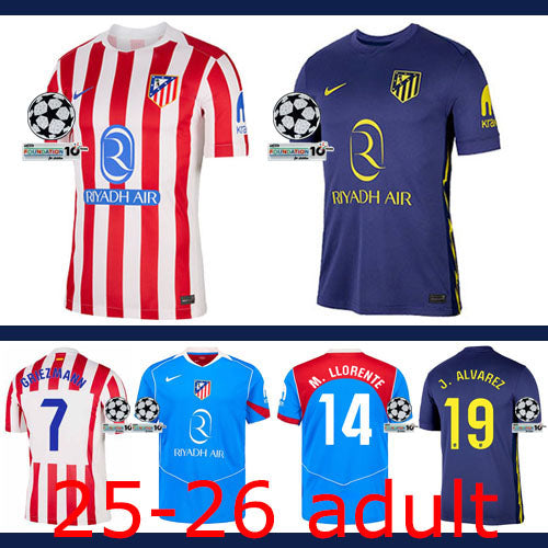 Atletico Madrid 25/26 Jersey - Supplier View