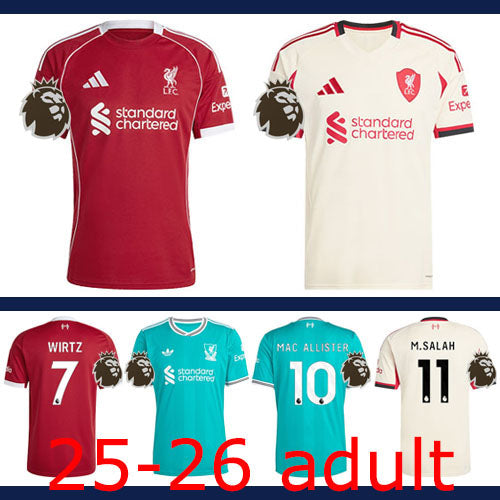 Liverpool 2025/26 Jersey - Supplier View
